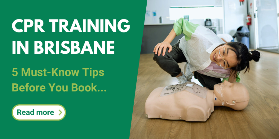 CPR Training Brisbane - 5 must know tips banner